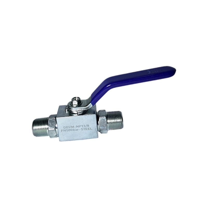 Ball Valve 3/8"X3/8" NPT â€“ 500 Bar Working Pressure