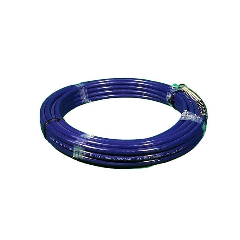 1/2" High-Pressure Paint Hose 15 Meters with Fittings (350 Bar)