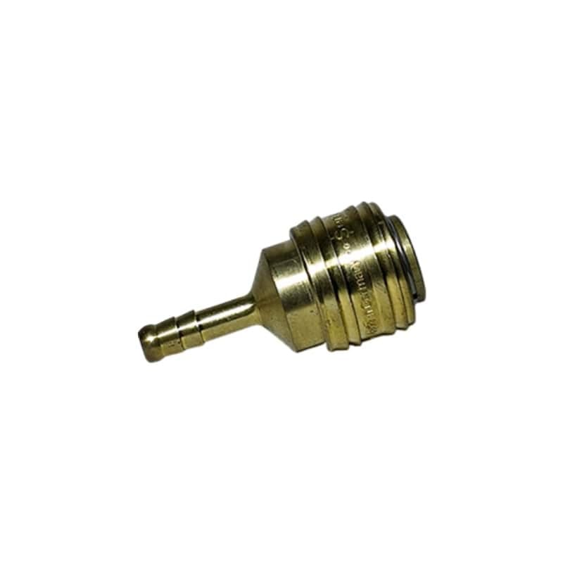 1/4" Brass Quick Coupling Female with Hose Tail – For Air Applications