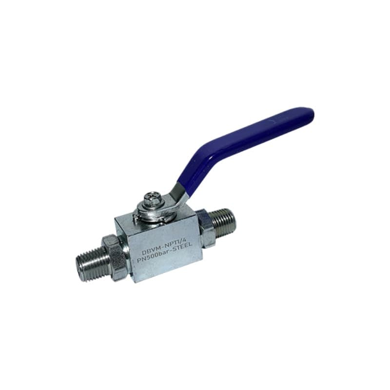 Ball Valve 1/4"X 1/4" NPT â€“ 500 Bar Working Pressure