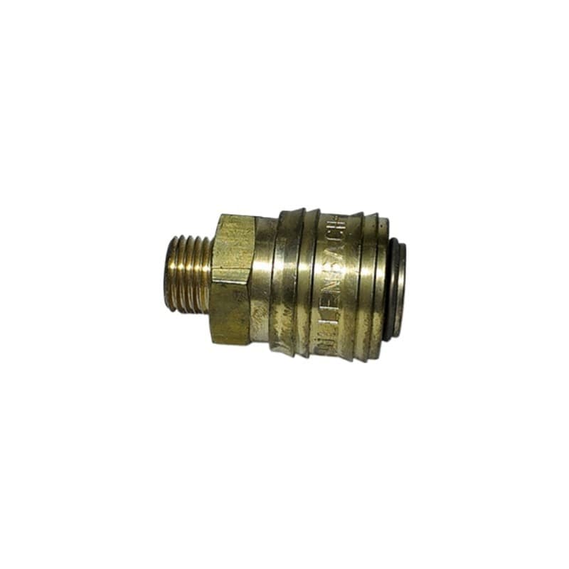 1/2" Brass Quick Coupling Female with NPT Male Thread – For Air Applications