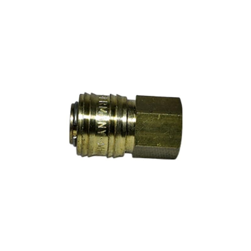 3/8" Brass Quick Coupling Female with NPT Female Thread – For Air Applications